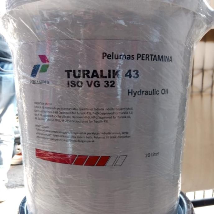 Oli  Oli Hidrolik Pertamina Turalik 43