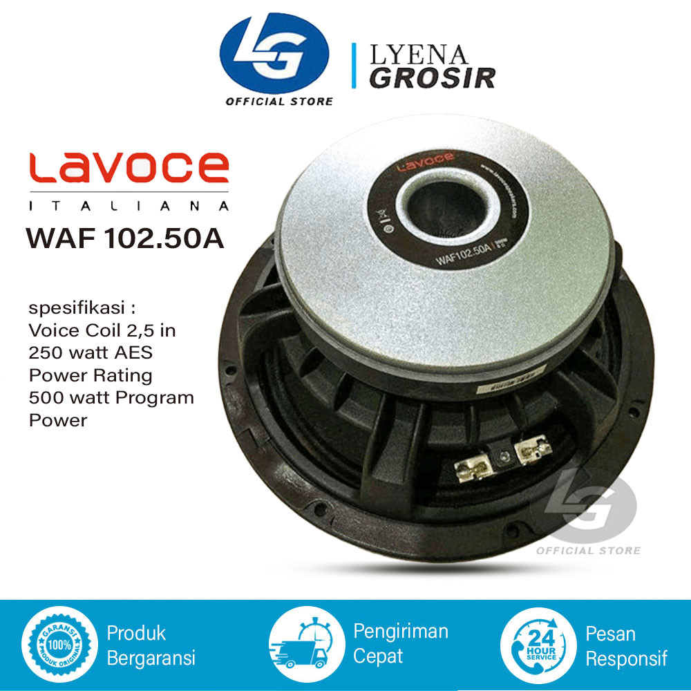 Componen Speaker Lavoce WAF102.50A 10 Midle Original