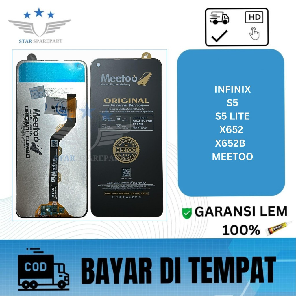 LCD TOUCHSCREEN INFINIX S5 / INFINIX S5 LITE / X652 / X652B