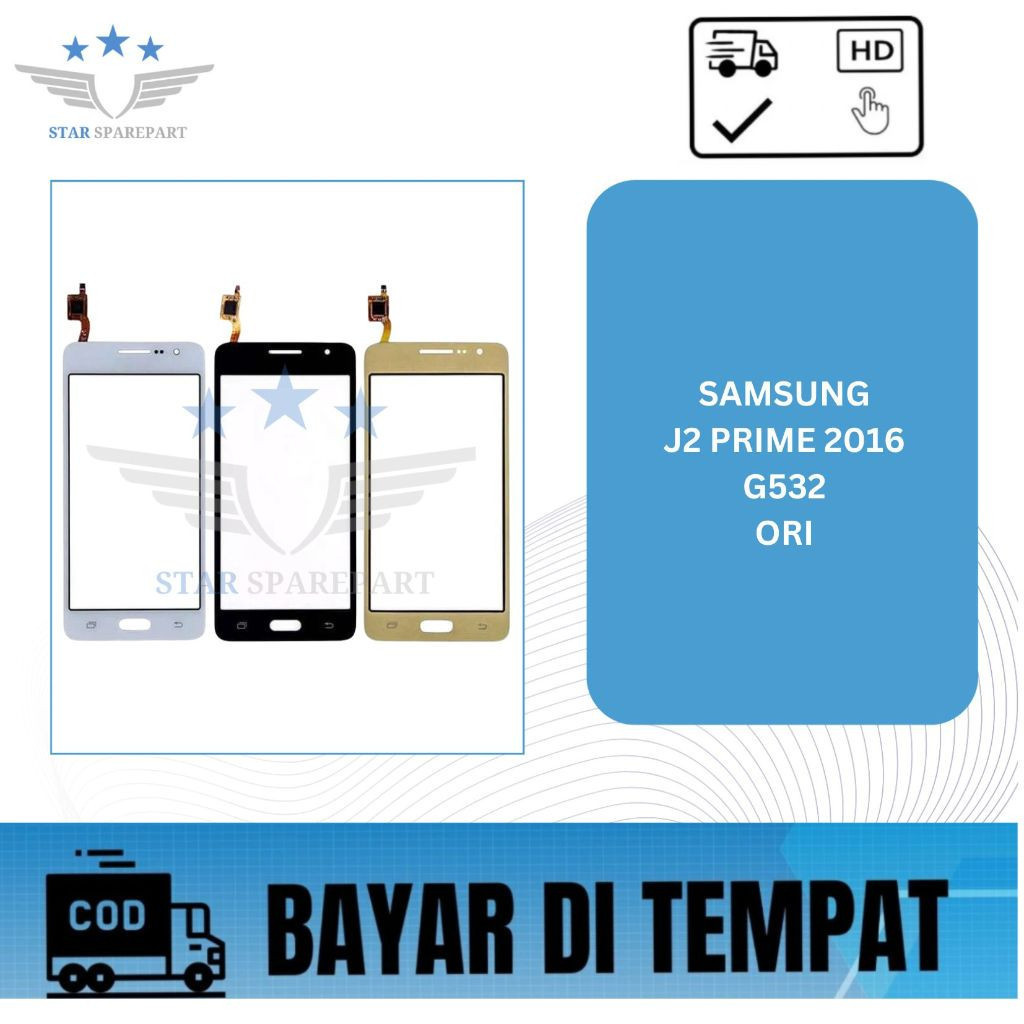 LAYAR SENTUH / TOUCHSCREEN SAMSUNG J2 PRIME / G532