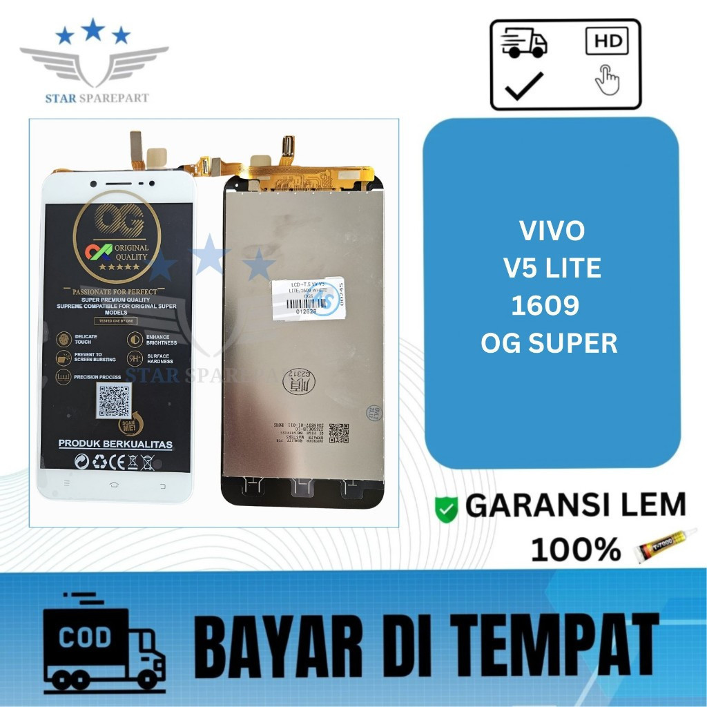 LCD TOUCHSCREEN VIVO V5 LITE / 1609