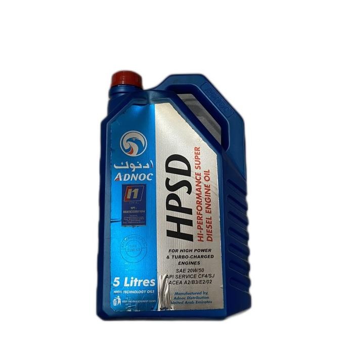 Oli  Oli Adnoc Hpsd Diesel 20W50 Cf4/Sj 5 Liter