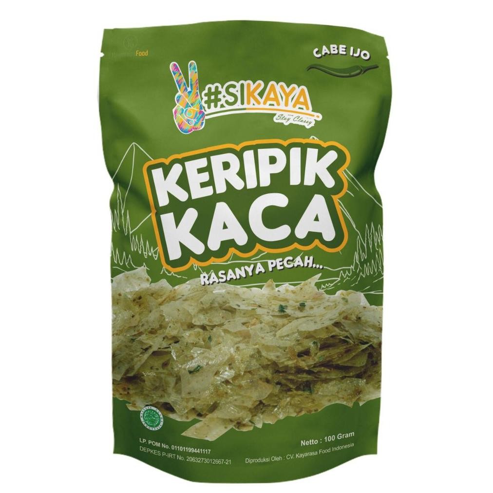 

uk-12 Paket Keripik Kaca/Keripik Beling All Variant-Sikaya Original