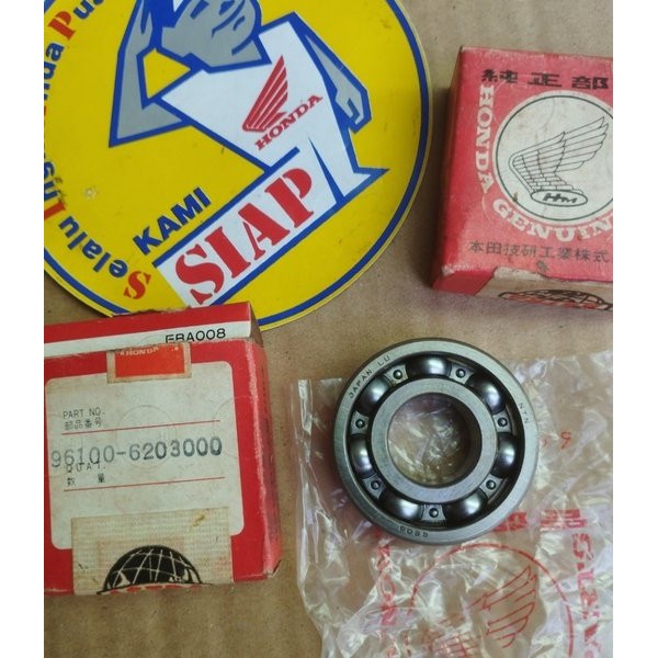 Bearing Laher Noken As 6203 C3 Ntn Japan Honda Tiger Lama Revo Lawas Gl Max Gl Pro Megapro Lama Prim