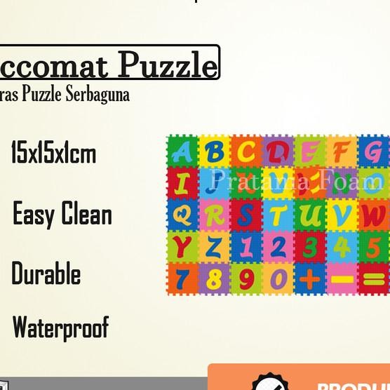 Mainan Edukatif Matras Puzzle Eccomat Ni Abc Ni Alphabet Angka