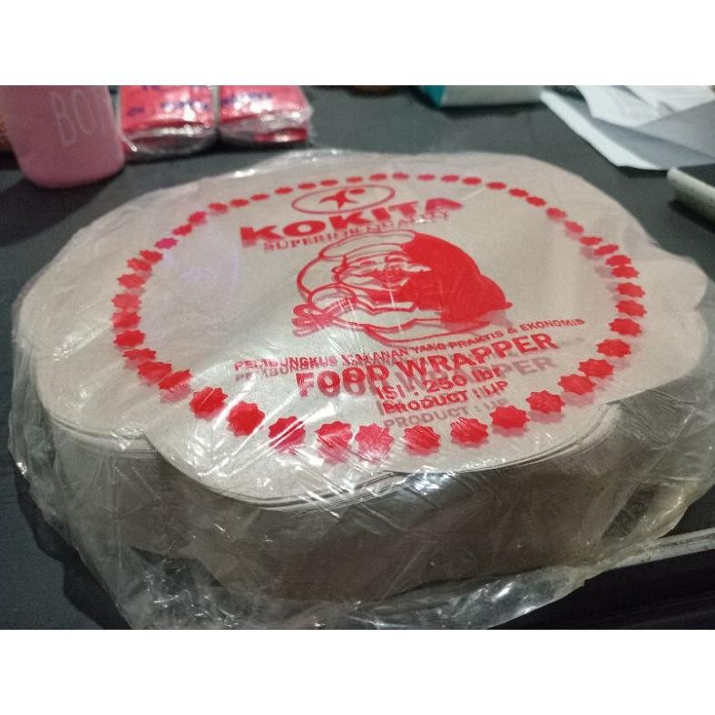 Kertas Nasi Bunga - Bulat - Kembang Kokita Bulat isi 250 Lembar