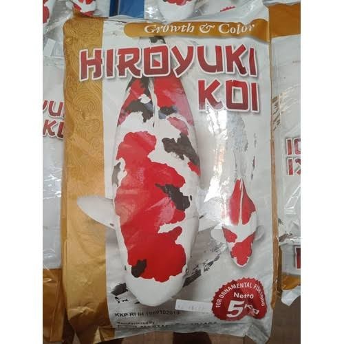 Pakan Koi Hiroyuki Growth & Color 5 Kg