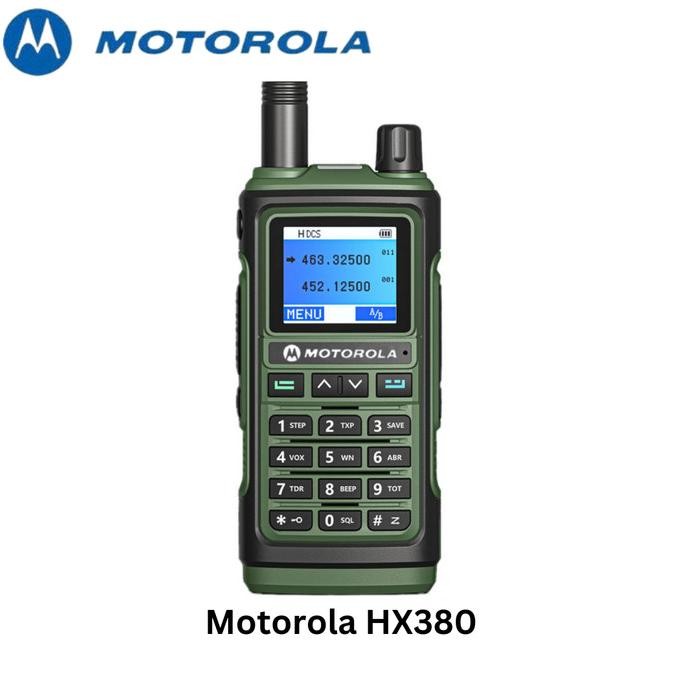 Radio HT Motorola HX380 10 Watt Handy Talky Motorolla HX 380 10W