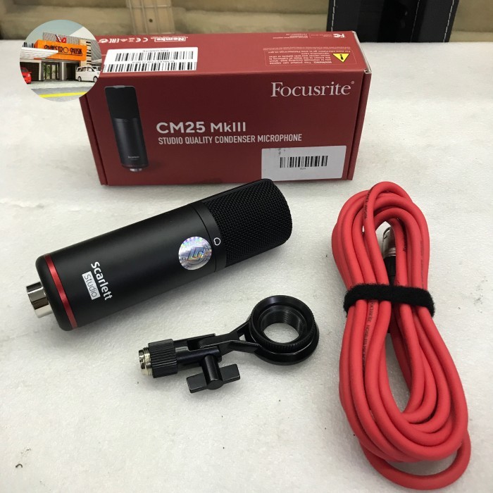 Ready FOCUSRITE CM25 MK III - studio quality condenser microphone