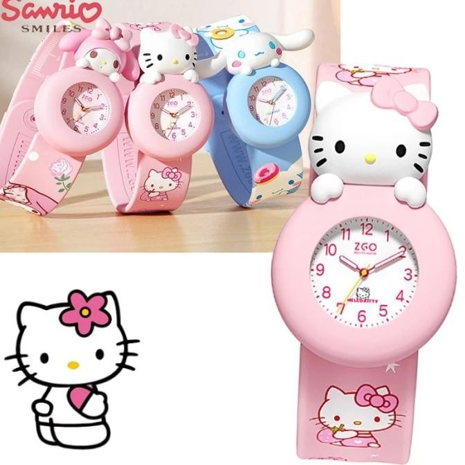 Original Sanrio Hellokitty Joint Zgo Anime Watch Kawaii Luminous Point