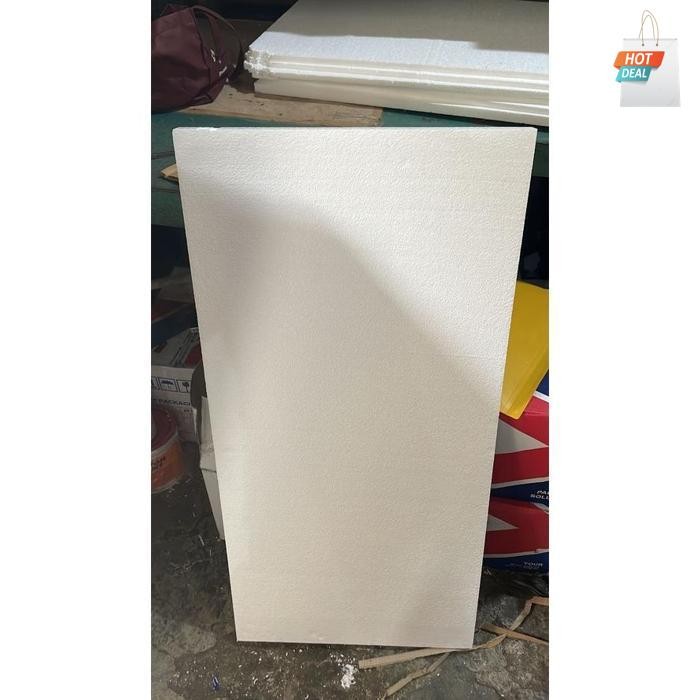 

Hot Promo Styrofoam Lembaran 100 X 50 X 2Cm Lembaran Packing Lembaran Dekorasi Papan Styrofoam / Ekspedisi Cuci Gudang