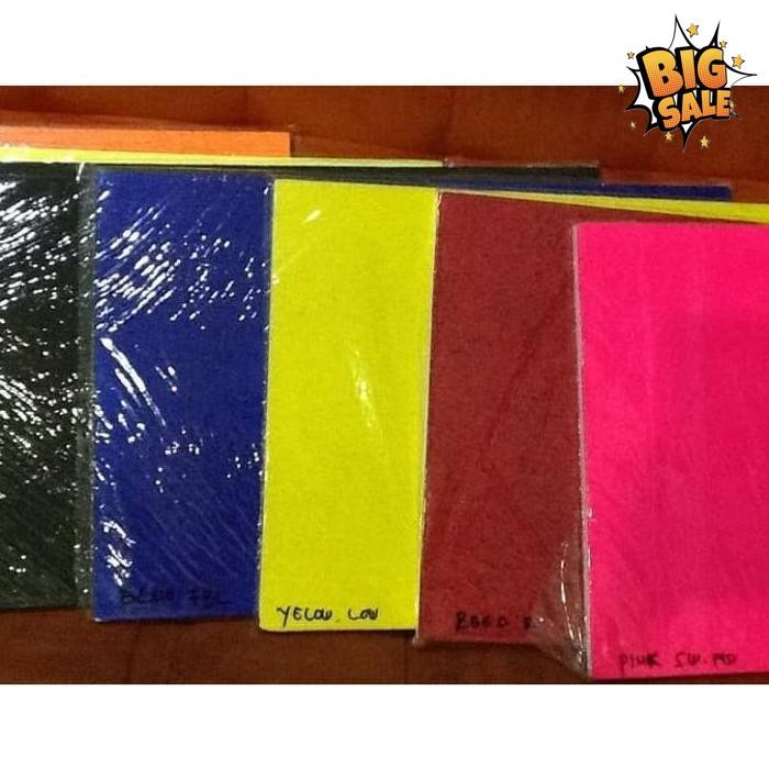 

New Arrival Styrofoam Warna Ukuran 40*60*1,5Cm / Sterofom Prakarya/Meding Bahan Bermutu