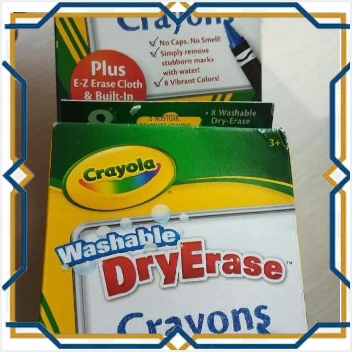 

[SHI] CRAYOLA WASHABLE DRY ERASE CRAYONS