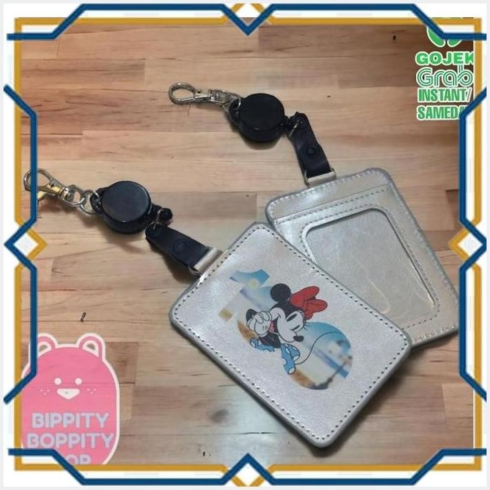 

[BIP] ID CARD CASE DISNEY 100 WITH PULLY STRING TEMPAT KARTU PASS TJ
