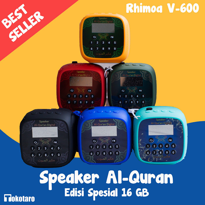 Speaker Murottal Alquran Hafidz 30 Juz Murottal+Bluetooth+Chip 16 Gb