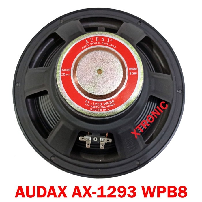 Woofer Audax AX 1293W Speaker 12inch Audax AX 1293 W 12 inch ORIGINAL