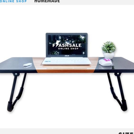 Meja Lipat Lesehan Ukuran 80X40 / Meja Laptop / Meja Belajar Lipat