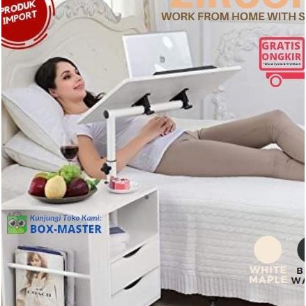 Meja Laptop Kasur Meja Lipat Laptop Meja Nakas Nimalis Laci Meja