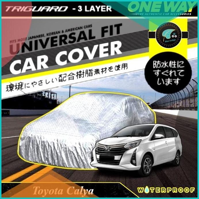 Cover / Sarung Mobil TOYOTA CALYA One Way 3 Layer 8JVLZ4 sparepart