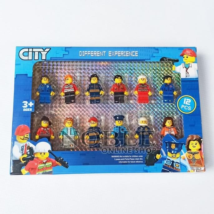 MINECRAFT CITY MINI FIGURE COLLECTION SUPER HERO PROFESI BUILDING BLOCKS LEGO KOLEKSI HOBI KARAKTER 