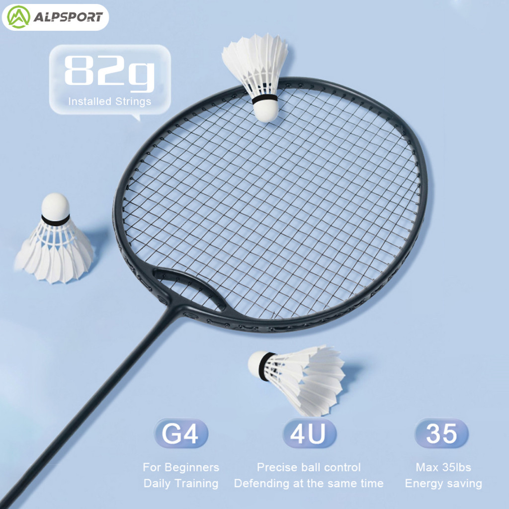 ALP FDYX Desain Asli 4U G4 Ketegangan 32-35Lbs Latihan Lubang Angin Kreatif Pro 100% Raket Serat Kar