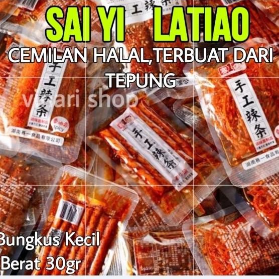 

(Halal)Celan Sna Latiao Pedas 30Gr/Latiao Vegetaria/Saiyi Latiao