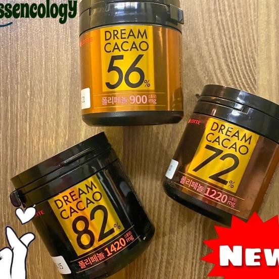 

Lotte Dream Cacao 56 / 72 / 82 / Crunky - Dark Chocolate - Coklat