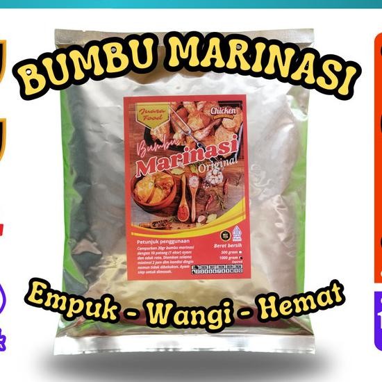 

Bumbu Marinasi Fried Chien Berat 1 Kg Merk Juara Food