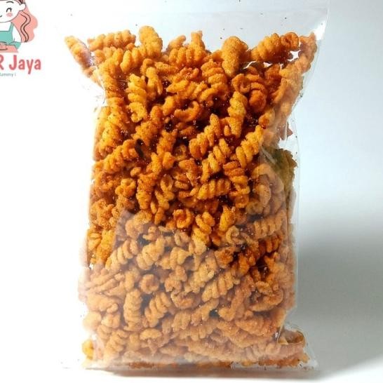 

Makaroni Spiral Pedas Asin Gurih Sna Kiloan 500 Gr