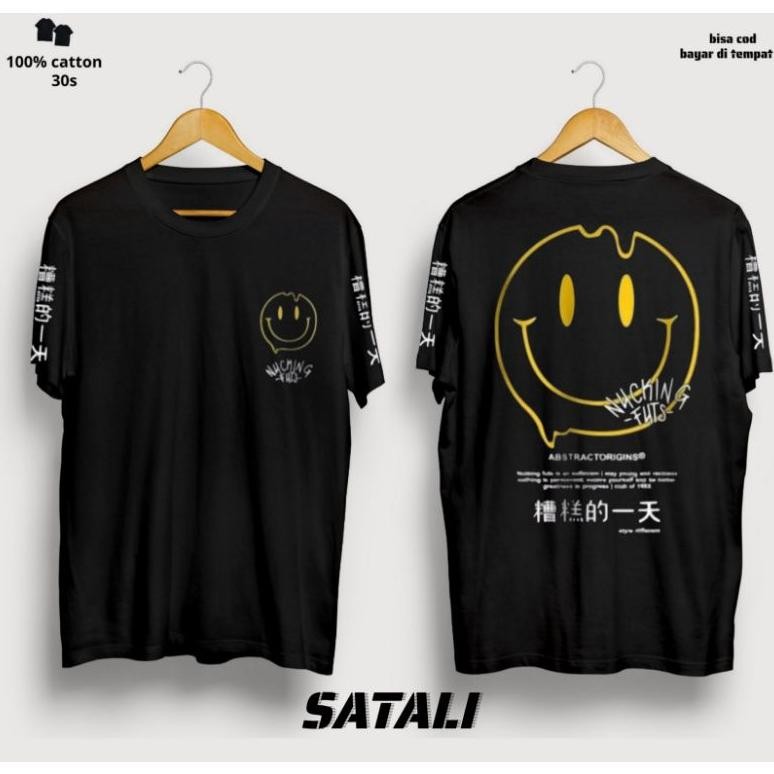 Viral Kaos Smile Kaos Tshirt Kaos Memphis Origins Kaos Abstaract Origins Kaos Distro Pria Dan Wanita