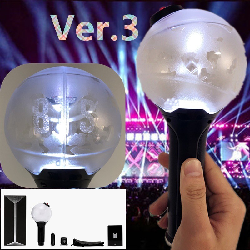 BTS Lightstick Army Bomb Versi 3 Kpop Bangtan Boys Lightstick MAP OF THE SOUL 7 VER.1 VER.4 |hENswiQ