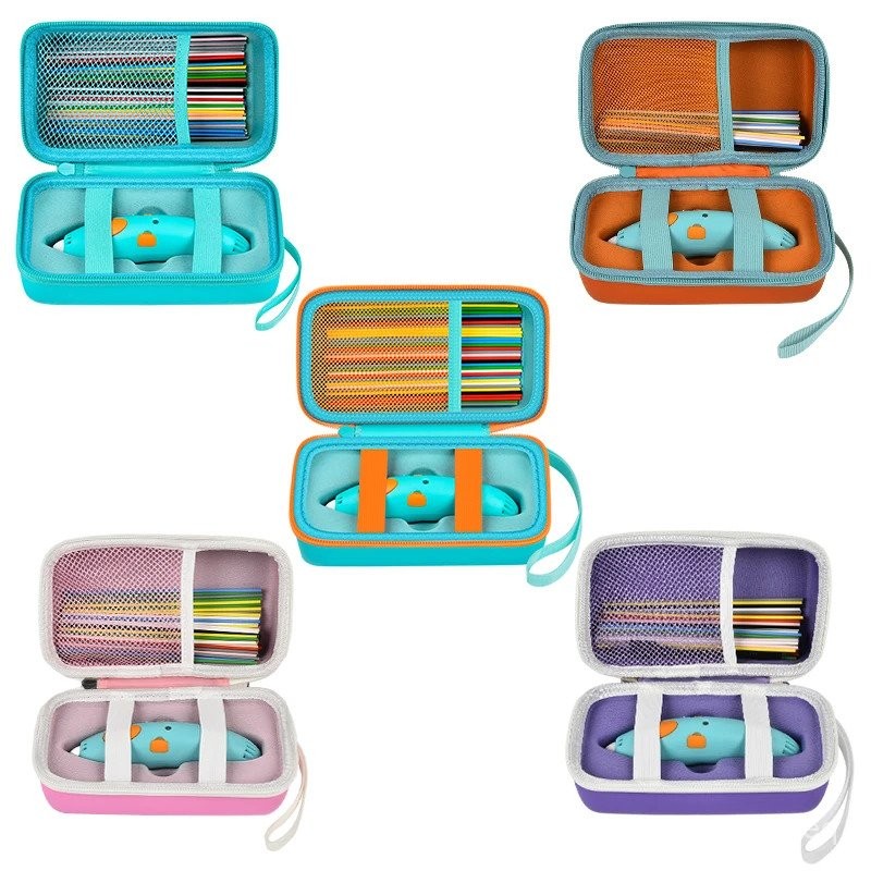 

Case Compatible with 3Doodler Start Essentials (2022) for 3D Pen Set for Kids, Storage for Printing Filament Refill FFMD