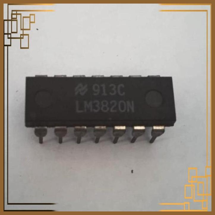 [BSR] IC LM3820N LM 3820 AM Radio System DIP-14P Persamaan LM1820