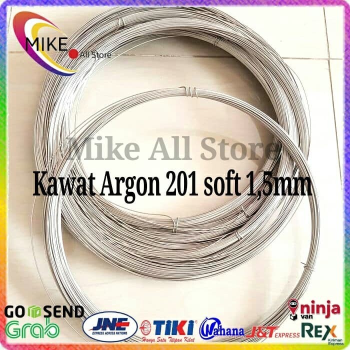 Terlaris!! Kawat Las 201 Stainless Steel 1.5 Mm Soft Kawat Argon Las Stainless