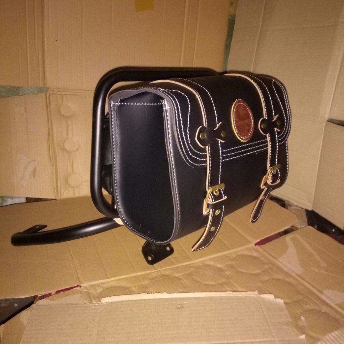 Tas Vespa Top Box Tas Back Rack Tas Front Rack
