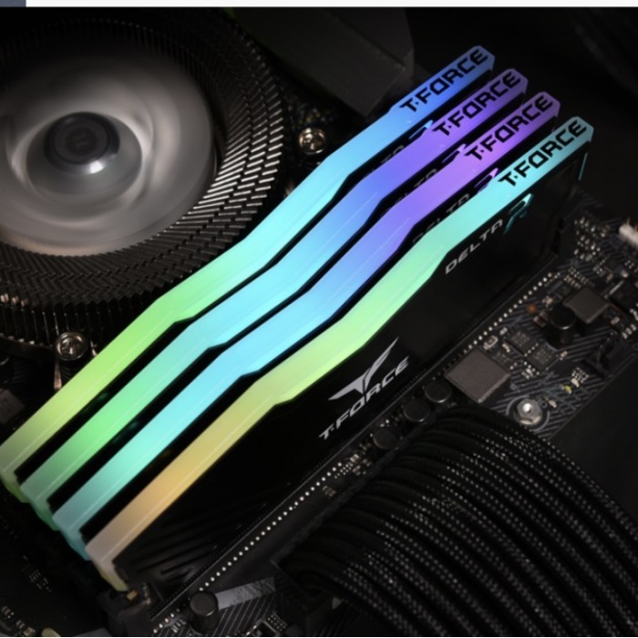 TEAM GROUP DELTA RGB 16GB 2X8GB 3200MHZ - RAM FOR PC GAMING