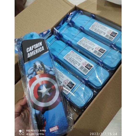 

ORIGINAL Kotak Pensil Spiderman Iron Man Captain America Frozen tempat pensil anak laki laki kado ultah anak cowo cewe ic-98