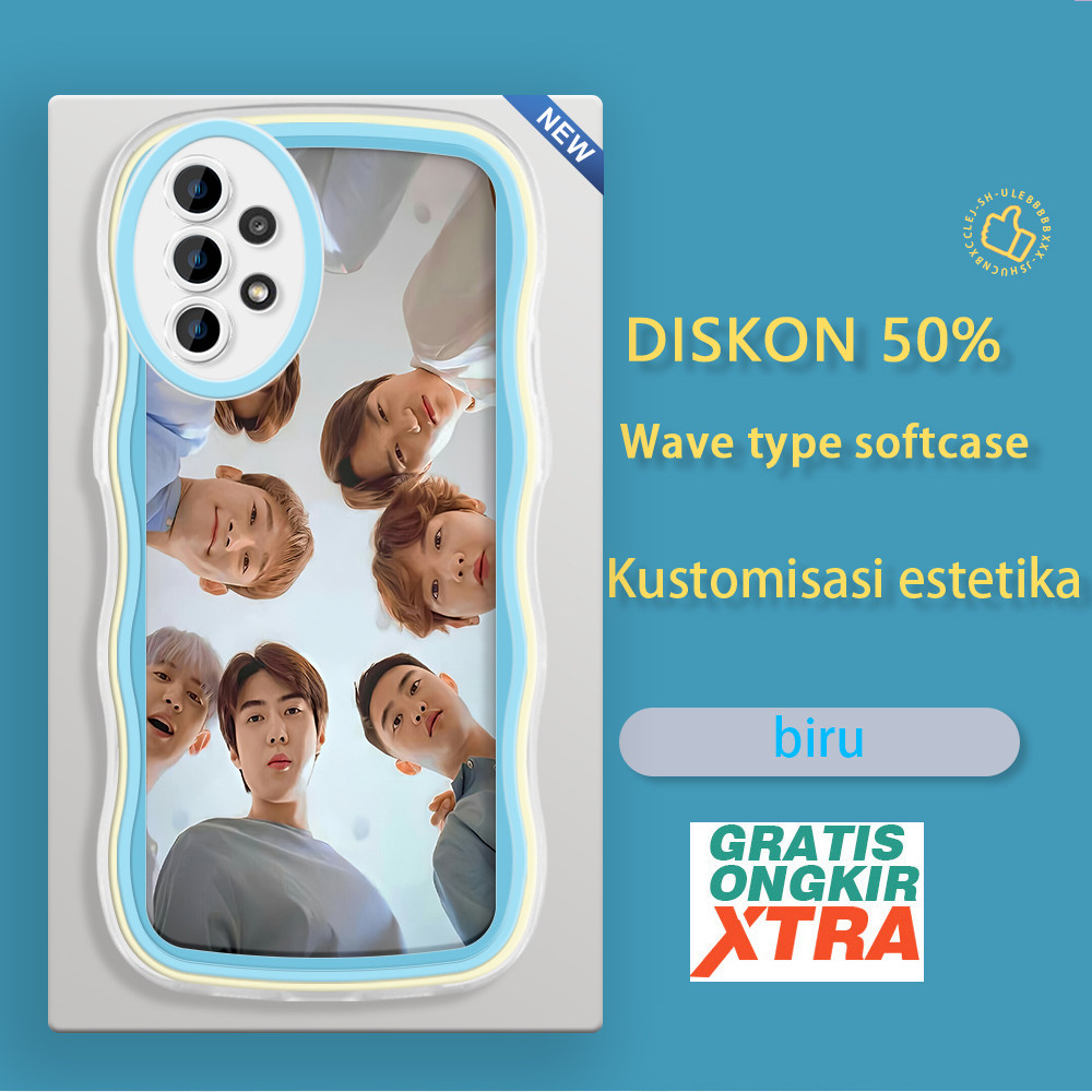 Samsung A7 2018 A33 A35 5G  A51 A52 A53S A54 A55 5G A56 A52S A53 A58 A72 A73 A78 5G A750  Casing Pon