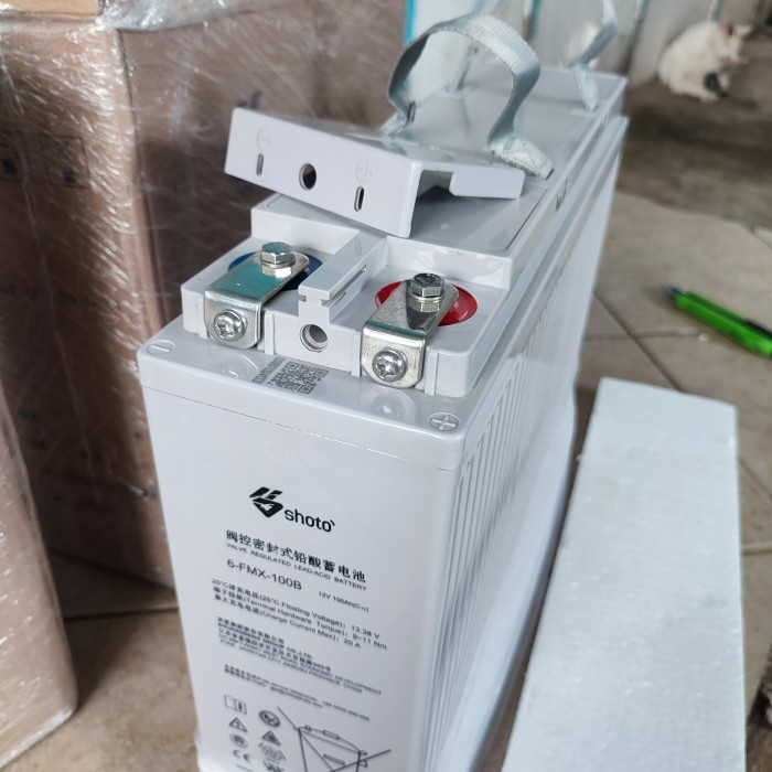 Battery Aki Kering VRLA 12V 100Ah SHOTO Baru New