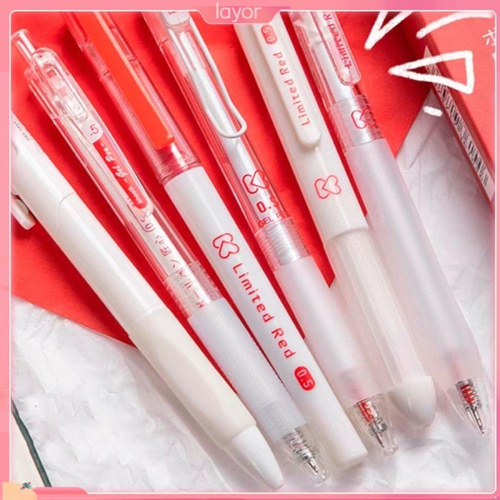 

Vee Lay 6Pcs Gel Pen Perlengkapan Kantor Sekolah Kreatif Alat Tulis Hadiah