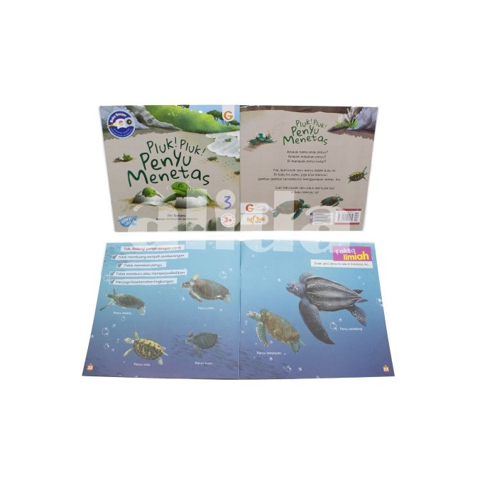 

Bana Buku Cerita Anak Bergambar Seri Hewan Laut - Buku Anak