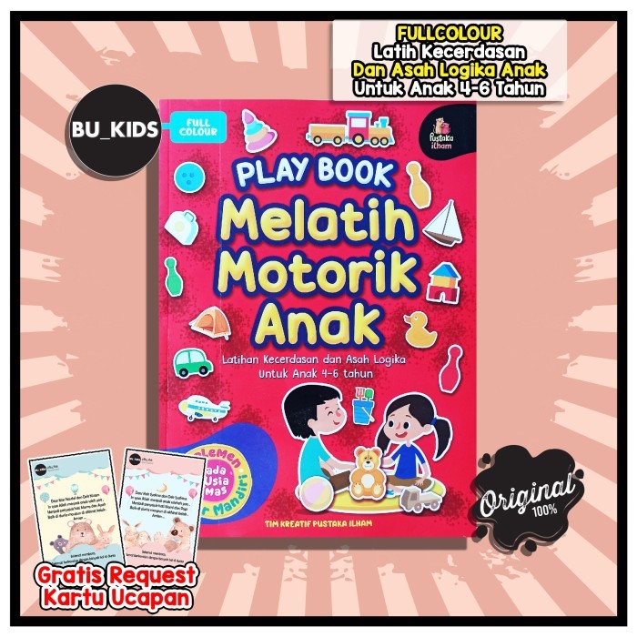

Bana Buku Aktivitas Anak Tk Paud - Brain Games For Kids - Playbook