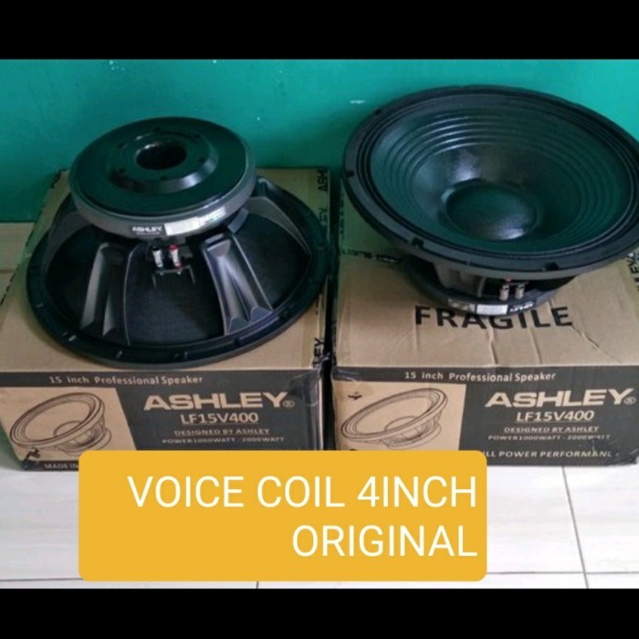 Populer Speaker Subwoofer 15Inch Ashley 15Lv400 Original