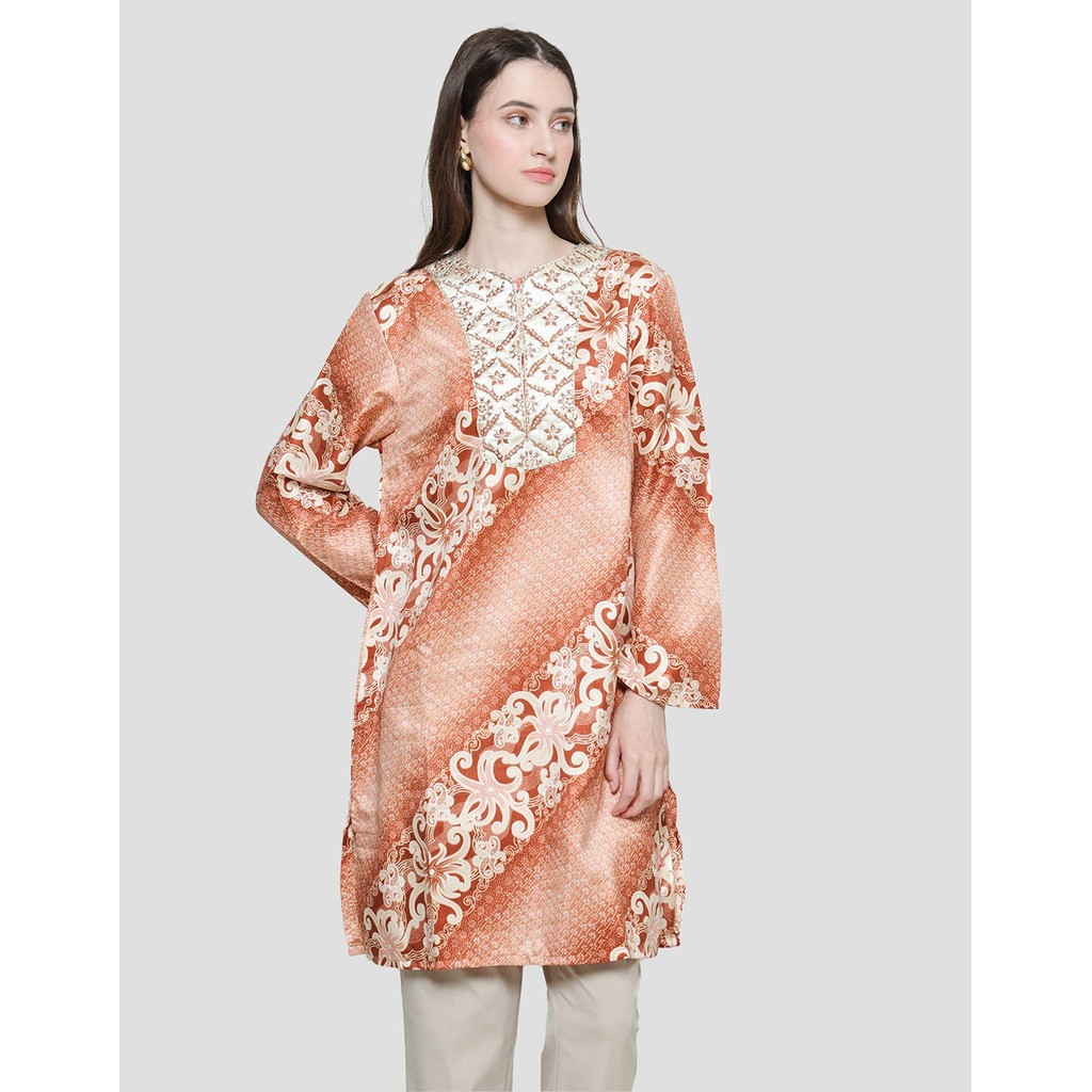Adikusuma Tunik Batik Cumik Dress Wanita 121261868