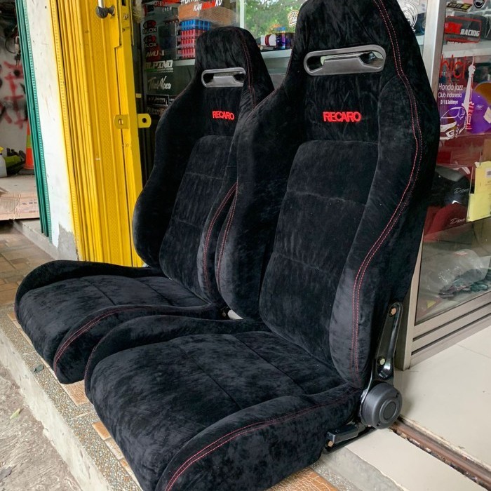 Ready Jok mobil racing recaro sr3 suede/jok mobil balap/jok recaro