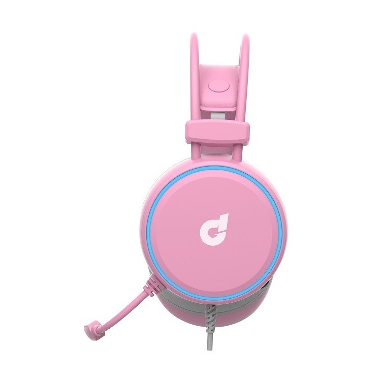 Dbe Gm190 7.1 Virtual Surround Gaming Headphone - Pink Edition