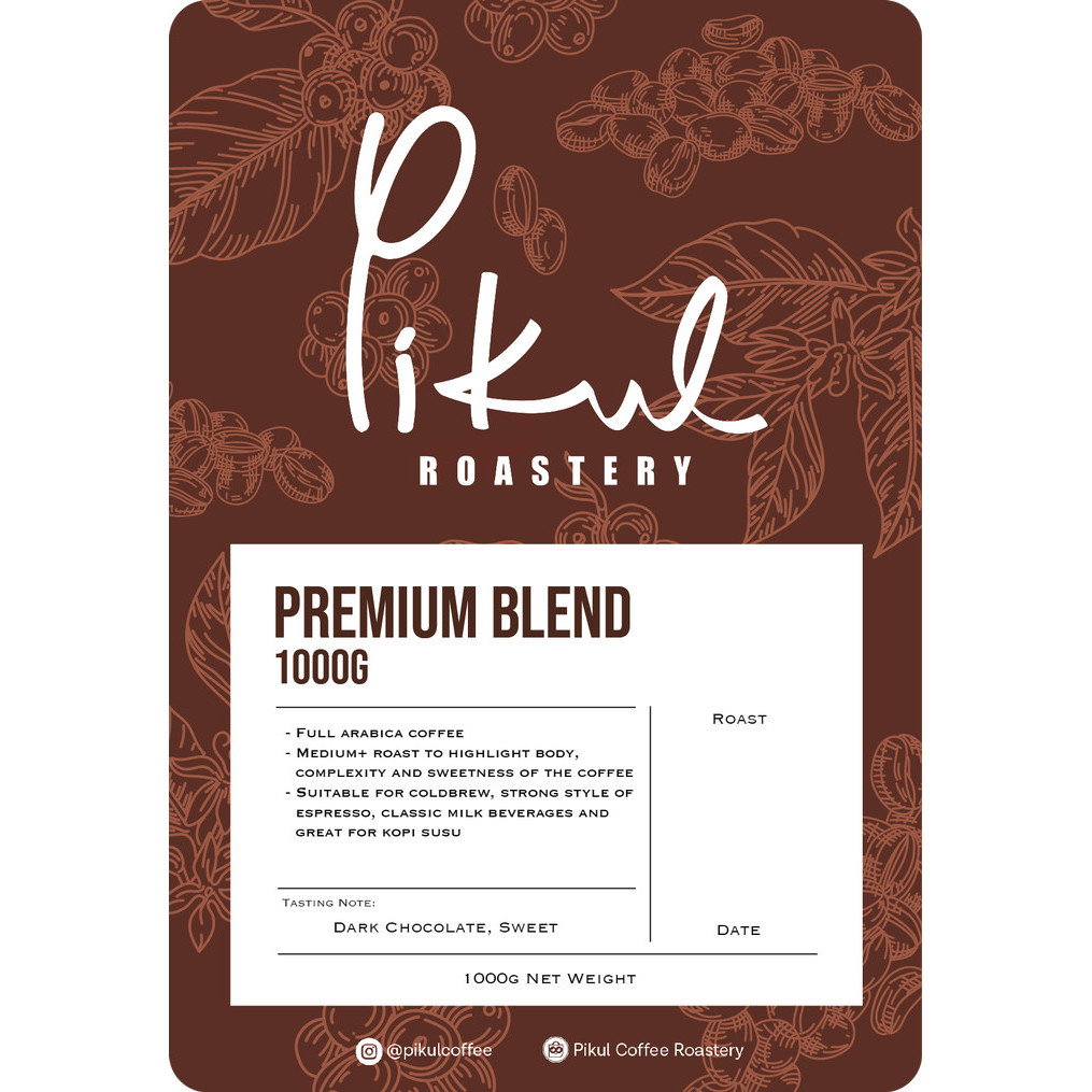 

Paket Premium Blend 10 Kg Untuk Coffee Shop