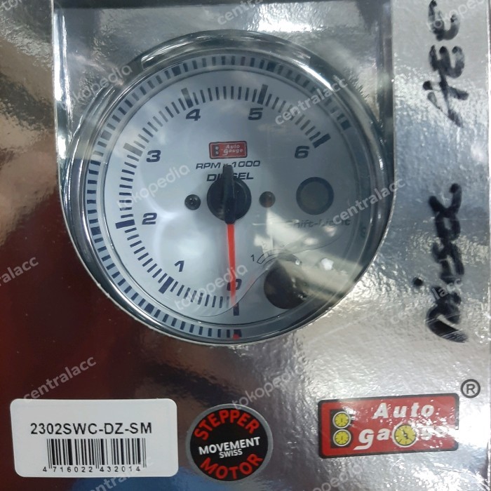 Tachometer RPM Diesel Autogauge - Rpm Diesel