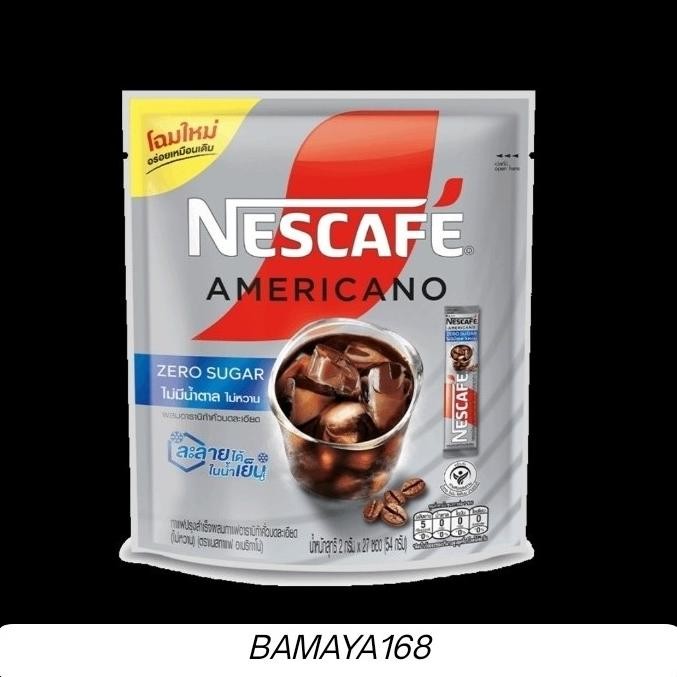 

Nescafe Americano Zero Sugar 27 Pcs