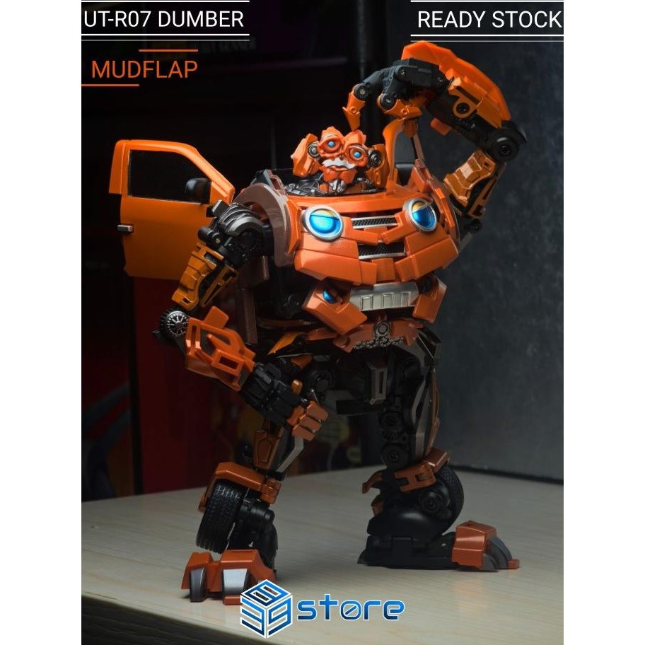 Sale Unique Toys Ut-R07 Dumber Transformers Mudflap R.O.T.F Figure